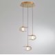 Подвесной светильник Delight Collection MD24020901-3A gold/cognac