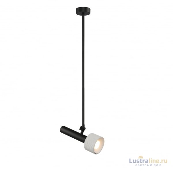 Подвесной светильник iLedex Delta 2361-1 BK+WH Подвесной светильник iLedex Delta 2361-1 BK+WH