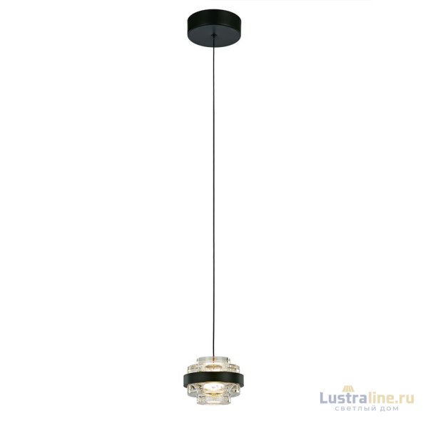 Подвесной светильник Delight Collection MD22030002 MD22030002-1A black/clear Подвесной светильник Delight Collection MD22030002 MD22030002-1A black/clear