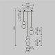 Подвесной светильник Maytoni Drop MOD273PL-L33CH3K