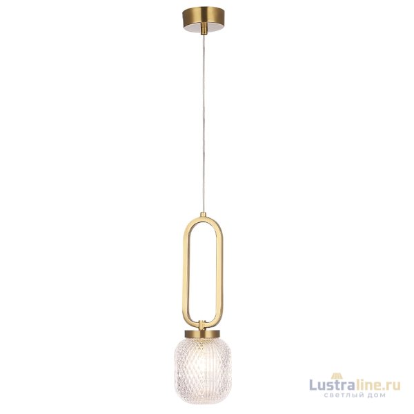 Подвесной светильник Crystal Lux CAROLINA SP1 V2 BRASS Подвесной светильник Crystal Lux CAROLINA SP1 V2 BRASS