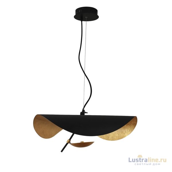 Подвесной светильник Delight Collection 8821 8821P/D600 black/gold Подвесной светильник Delight Collection 8821 8821P/D600 black/gold