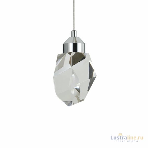Подвесной светильник Indigo Cristallo 12053/1P Chrome V000133L