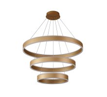 Подвесной светодиодный светильник Crystal Lux MUCHOS SP158W LED D400+600+800 GOLD