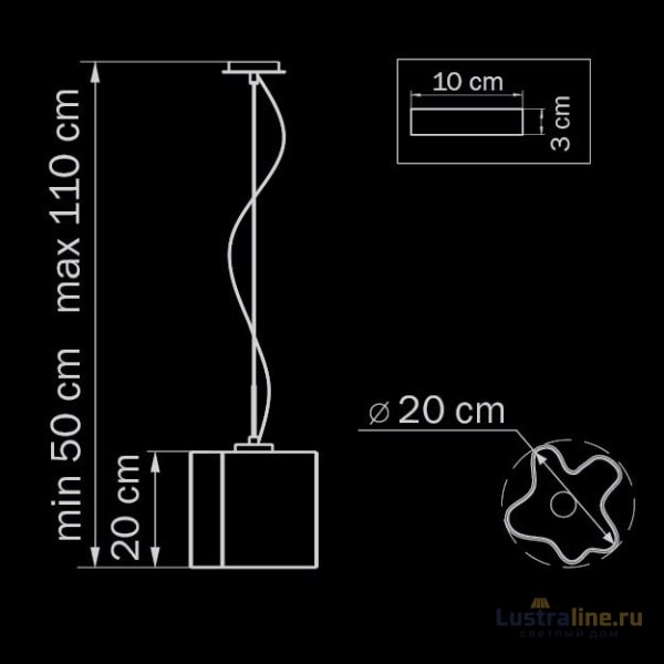 Подвесной светильник Lightstar Nubi 802110