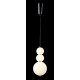 Подвесной светодиодный светильник Crystal Lux Desi SP3 Chrome/White