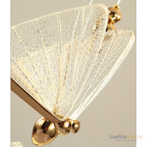 Подвесной светильник Delight Collection Butterfly OM8201008-11 rose gold