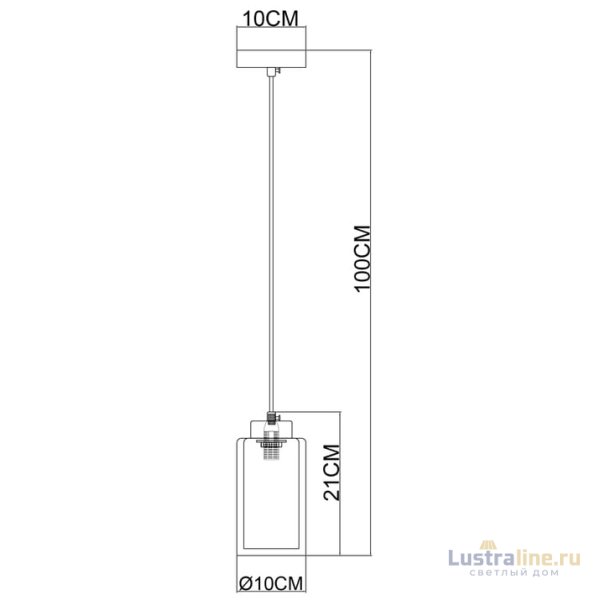 Подвесной светильник Arte Lamp Leo A7027SP-1BK