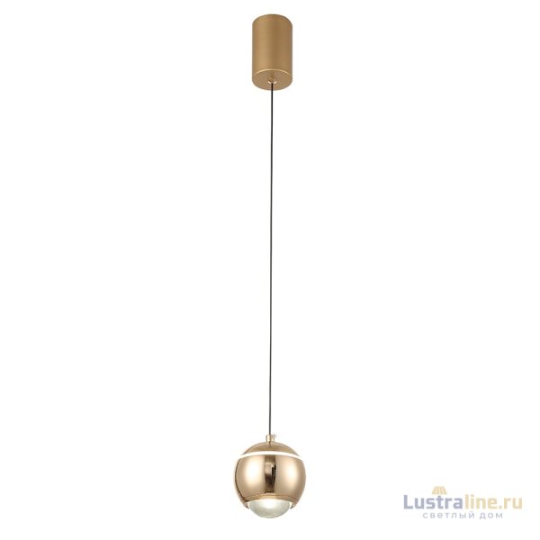 Подвесной светильник Crystal Lux CARO SP LED GOLD
