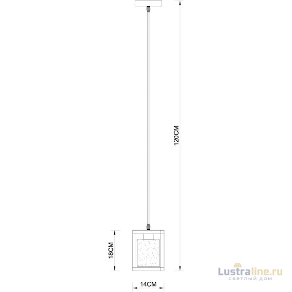 Подвесной светильник Arte Lamp Dublin A7025SP-1BK