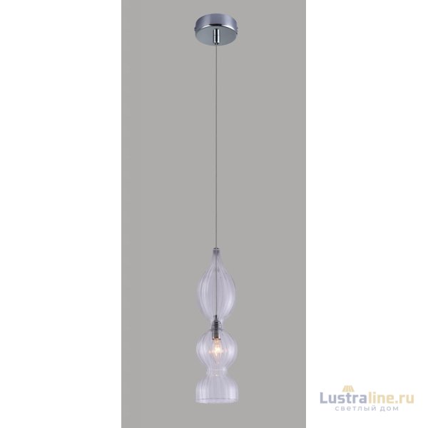 Подвесной светильник Crystal Lux Iris SP1 B Transparent Подвесной светильник Crystal Lux Iris SP1 B Transparent