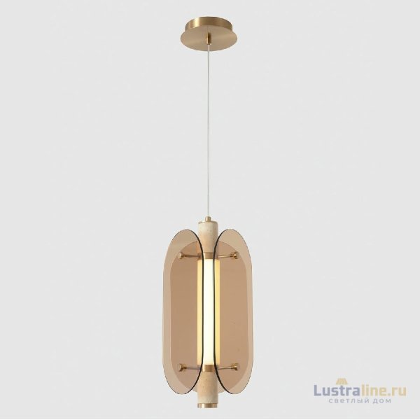 Подвесной светильник Crystal Lux AMARILLO SP18W LED BRASS Подвесной светильник Crystal Lux AMARILLO SP18W LED BRASS