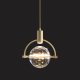 Подвесной светильник DeLight Collection 2121P/A brass/clear