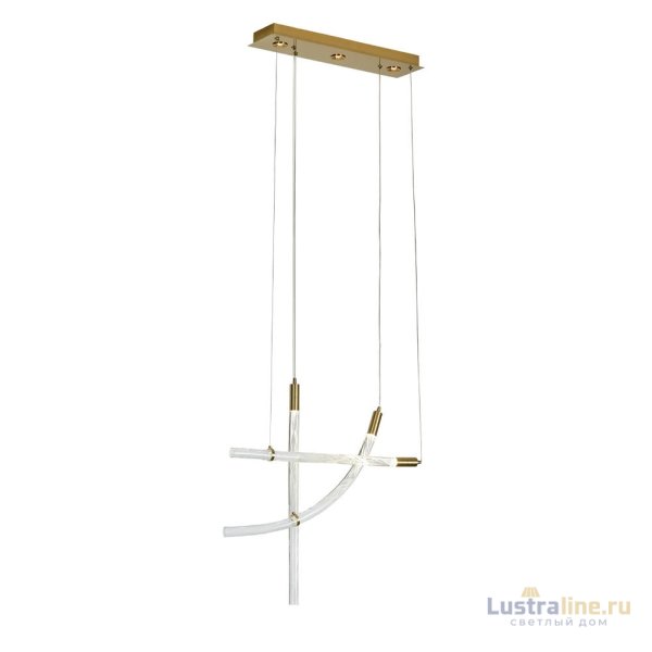 Подвесной светильник Delight Collection OB2412-3 gold/clear