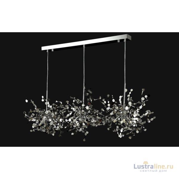 Подвесной светильник Crystal Lux GARDEN SP3х3 L1200 CHROME Подвесной светильник Crystal Lux GARDEN SP3х3 L1200 CHROME