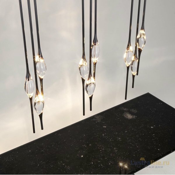 Подвесной светильник Delight Collection Pezzo OM82113-9 pearl black Подвесной светильник Delight Collection Pezzo OM82113-9 pearl black
