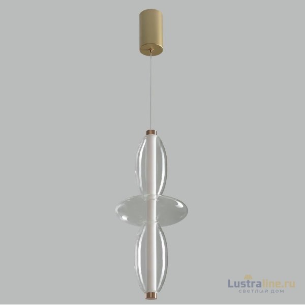 Подвесной светильник Crystal Lux QUASAR SP14W LED TRANSPARENT Подвесной светильник Crystal Lux QUASAR SP14W LED TRANSPARENT