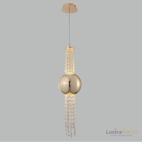 Подвесной светильник Crystal Lux NAVAJO SP3W LED GOLD Подвесной светильник Crystal Lux NAVAJO SP3W LED GOLD