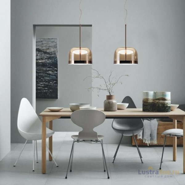 Подвесной светильник DeLight Collection Equatore 9705P/L amber/copper Подвесной светильник DeLight Collection Equatore 9705P/L amber/copper