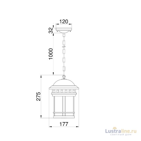 Подвесной светильник Maytoni Salamanca O031PL-01BR Подвесной светильник Maytoni Salamanca O031PL-01BR