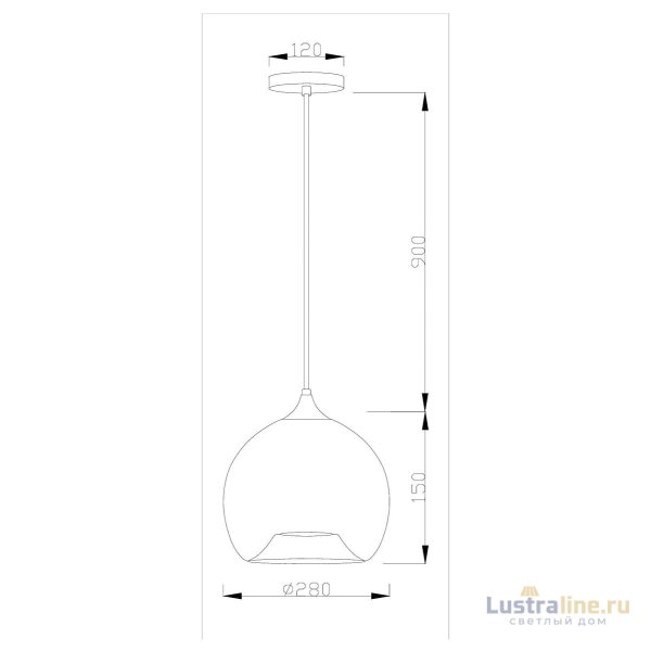 Подвесной светильник Moderli Laura V2122-P
