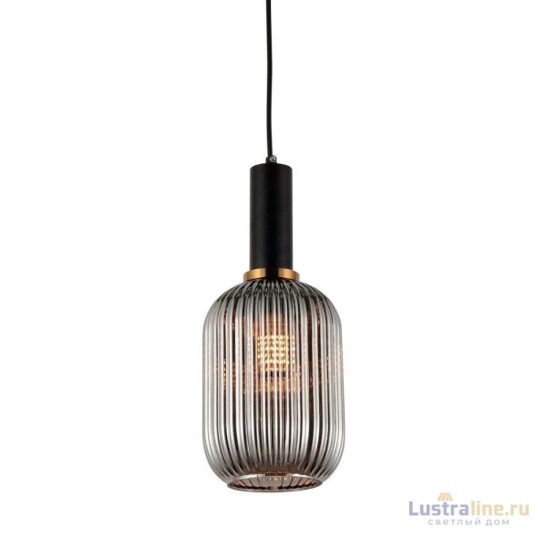 Подвесной светильник Lumina Deco Rico LDP 1218-1 GY+BK