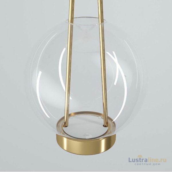 Подвесной светильник Eurosvet Frasco 50267/1 LED латунь a069344