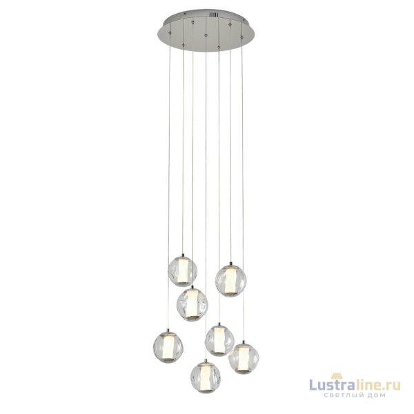 Подвесной светильник Delight Collection OD2437-7 gold/clear Подвесной светильник Delight Collection OD2437-7 gold/clear