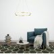 Подвесной светодиодный светильник Escada Void 10254/1LED Gold APP