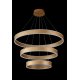 Подвесной светодиодный светильник Crystal Lux MUCHOS SP158W LED D400+600+800 GOLD