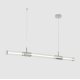 Подвесной светильник Crystal Lux LINEUP SP24W LED CHROME