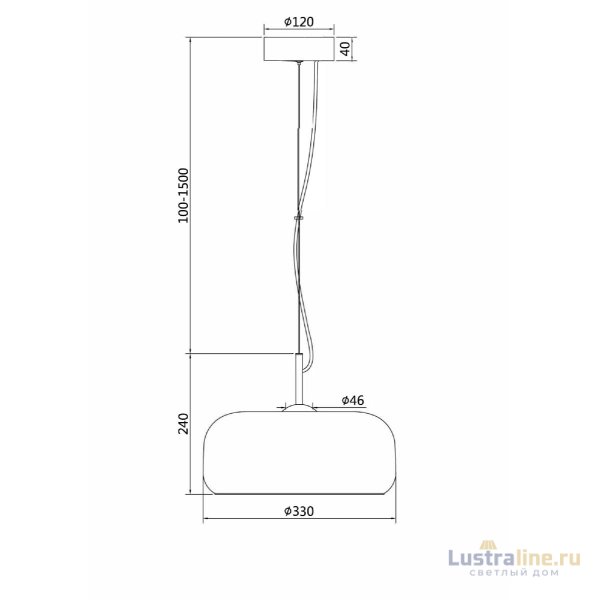 Подвесной светильник Maytoni Madmen MOD127PL-L6BR