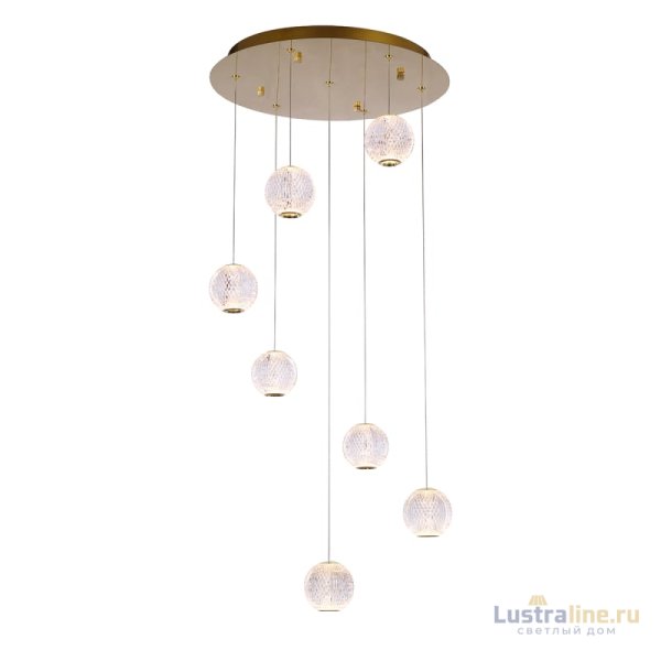 Подвесной светильник Delight Collection MD20001012 MD20001012-7A gold Подвесной светильник Delight Collection MD20001012 MD20001012-7A gold