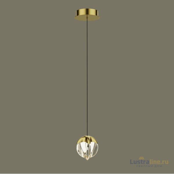 Подвесной светильник Delight Collection MD24001033-1A gold/clear