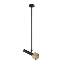 Подвесной светильник iLedex Delta 2361-1 BK+BR