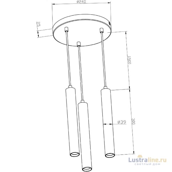 Подвесной светильник Deko-Light Slim 342218 Подвесной светильник Deko-Light Slim 342218