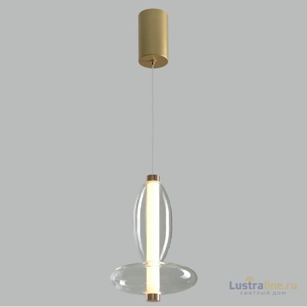 Подвесной светильник Crystal Lux QUASAR SP7W LED TRANSPARENT Подвесной светильник Crystal Lux QUASAR SP7W LED TRANSPARENT