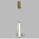 Подвесной светильник Crystal Lux QUASAR SP7W LED TRANSPARENT