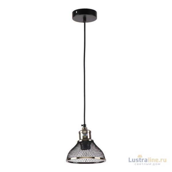 Подвесной светильник IMEX MD.0786-1-P AB+BK