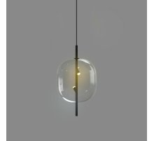 Подвесной светильник Delight Collection 10018P/1 black/clear Подвесной светильник Delight Collection 10018P/1 black/clear