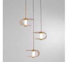 Подвесной светильник Delight Collection MD24020901-3A gold/cognac Подвесной светильник Delight Collection MD24020901-3A gold/cognac