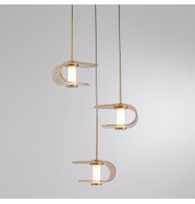Подвесной светильник Delight Collection MD24020901-3A gold/cognac
