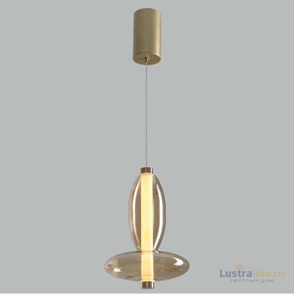 Подвесной светильник Crystal Lux QUASAR SP7W LED AMBER Подвесной светильник Crystal Lux QUASAR SP7W LED AMBER