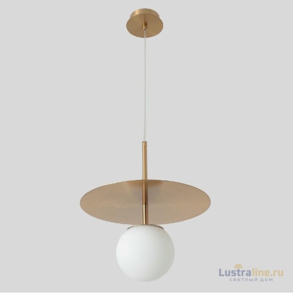 Подвесной светильник Crystal Lux UVA SP1.1 BRASS Подвесной светильник Crystal Lux UVA SP1.1 BRASS