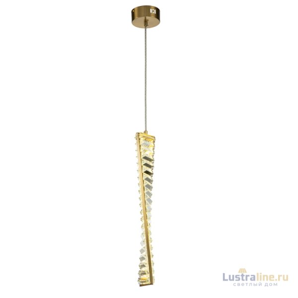 Подвесной светильник Indigo Frizzante 12015/1P Brass V000043L