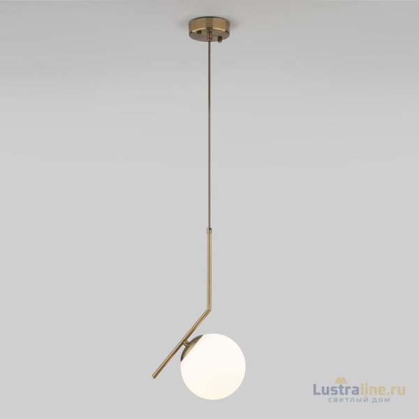 Подвесной светильник Eurosvet Frost 50152/1 латунь