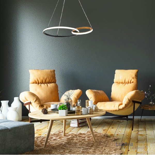 Подвесной светильник Escada Relation 10230/2LED Black/Gold