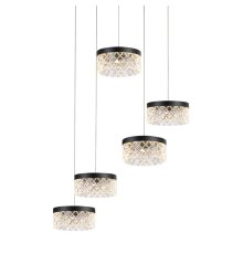 Подвесной светильник Delight Collection MD21020075 MD21020075-5A matt black