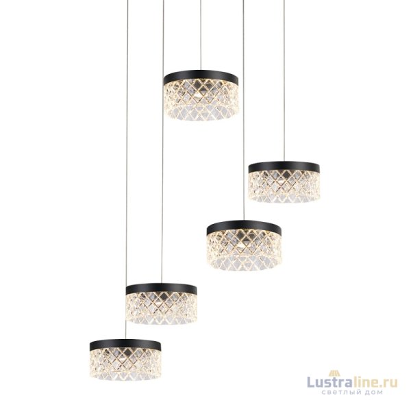 Подвесной светильник Delight Collection MD21020075 MD21020075-5A matt black Подвесной светильник Delight Collection MD21020075 MD21020075-5A matt black