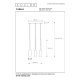 Подвесной светильник Lucide Tubule 24401/21/30